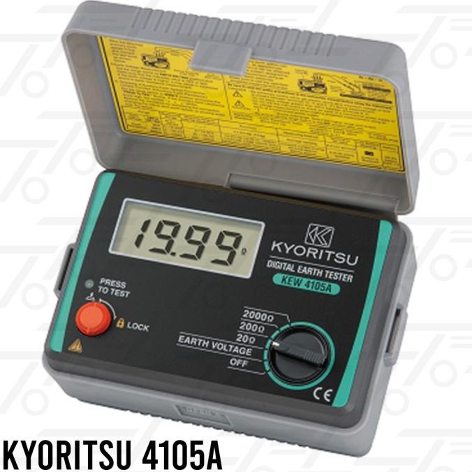 Kyoritsu 4105A Earth Tester Digital / Grounding Kyoritsu 4105A