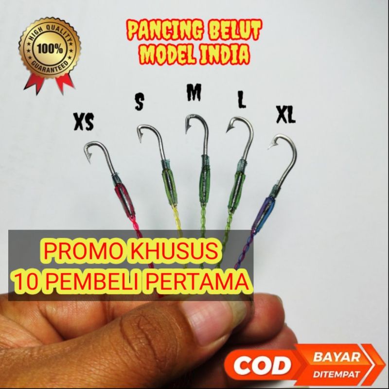 pancing belut urek belut kail pancing belut india bahan baja