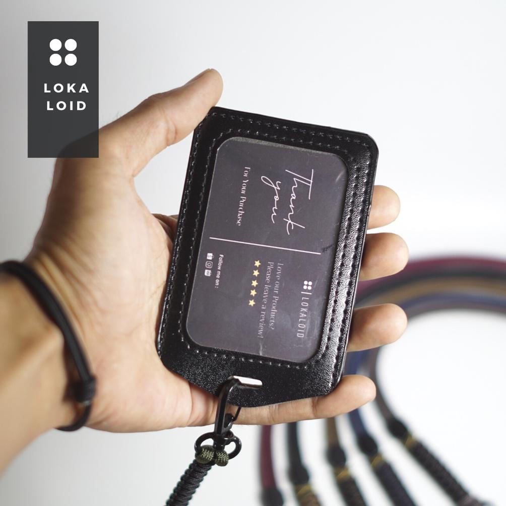 

Promo Habis Lokaloid Lanyard Id Gantungan X Bead Tali Premium Paracord Holder Id Nametag Kulit Panjang Tali 50Cm