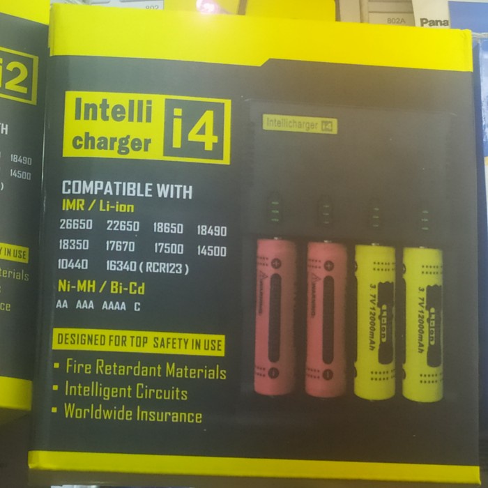 CHARGER BATERAI INTELLI I4