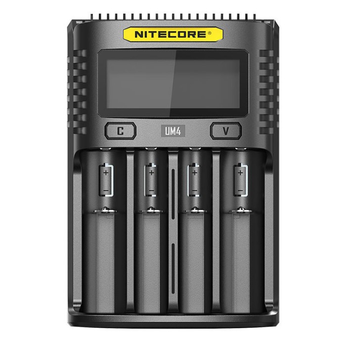 NITECORE INTELLIGENT FAST CHARGER 4 SLOT AA - AAA LITHIUM NIMH - UM4