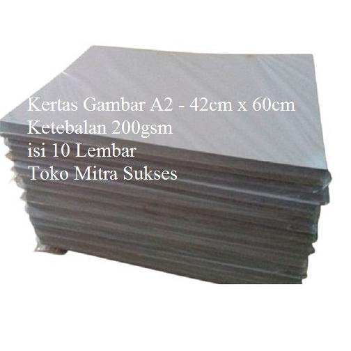 

Free Pengemasan Kertas Gambar 200gsm A2 - 42cm x 60cm isi 10 Lembar