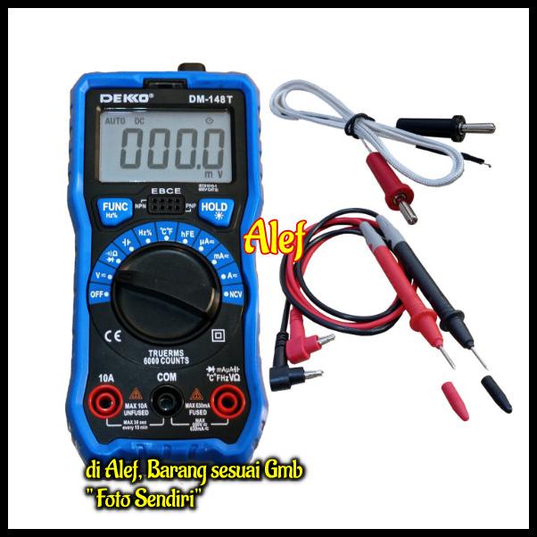 Avometer Digital Dekko Dm 148 Avo Meter Dm148 Auto Multitester Dm 148T