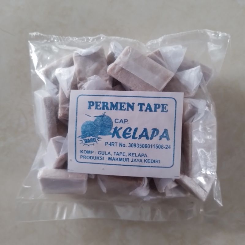 

Permen Tape Mini 65 gram Suwar Suwir Dodol Tape Cap Kelapa