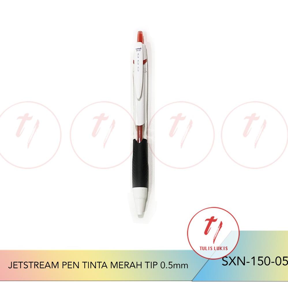 

Garansi Resmi Pulpen Jetstream Ballpoint Tinta Merah Tip 0.5Mm Sxn-150-05