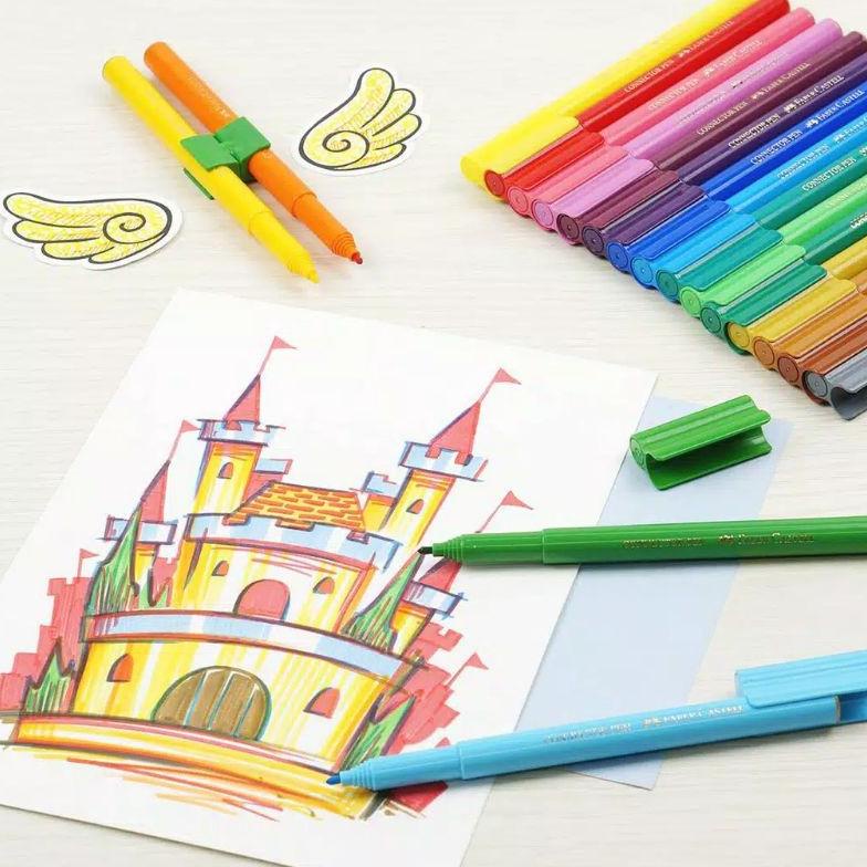 

Garansi Resmi Connector Pen Faber Castell 20 Warna