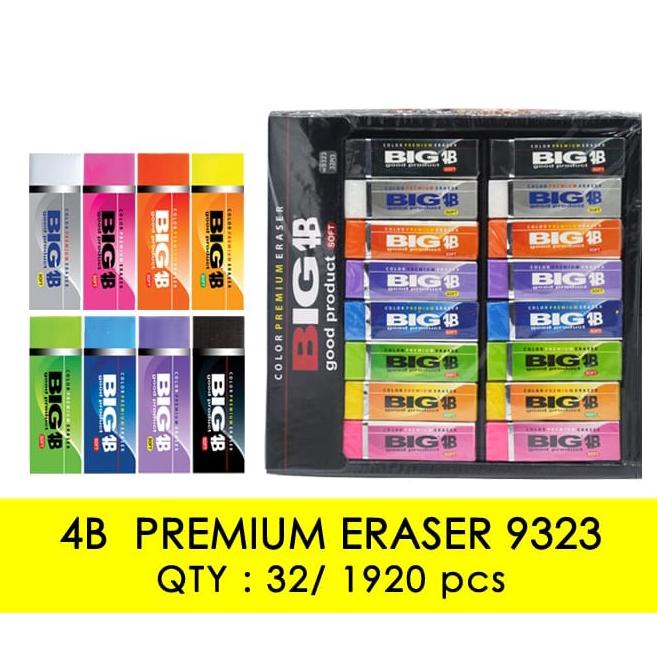 

Termurah 1 Pcs Penghapus Tanggung B32 9323 Premium Big / Stip Pensil (R-2013)