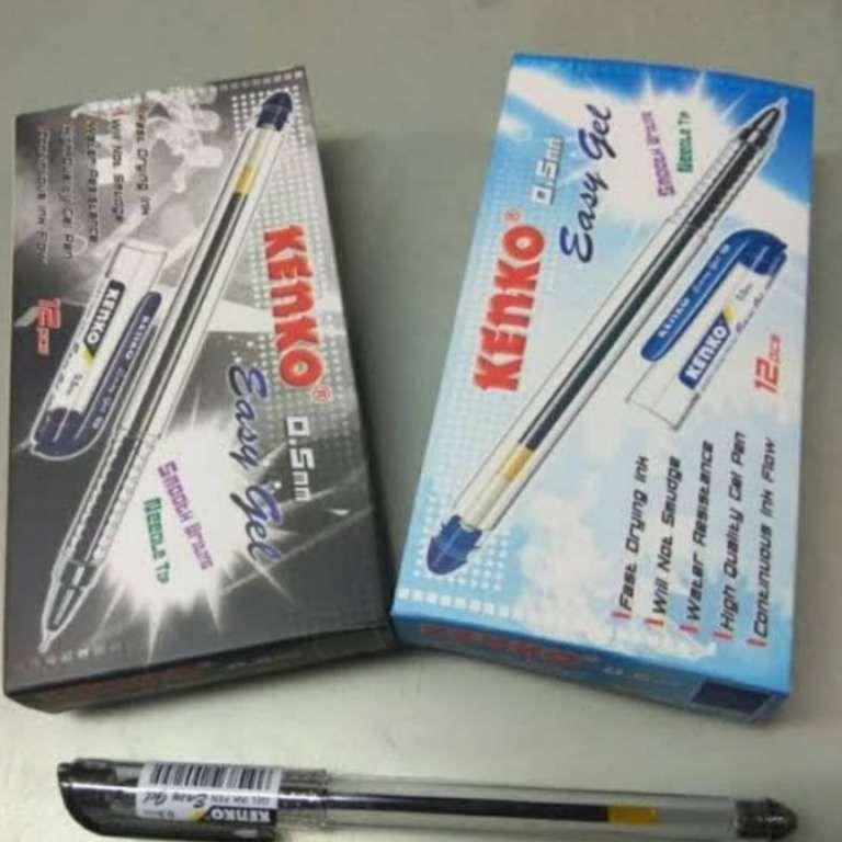 Diskon Habis Pulpen Kenko Easy Gel Pen Kenko Gel Pena Easy Gel