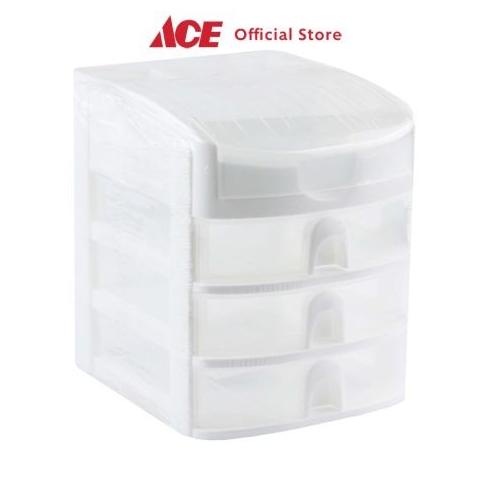 

ACE - Stora Laci Penyimpanan Mini 3 Tingkat - Putih