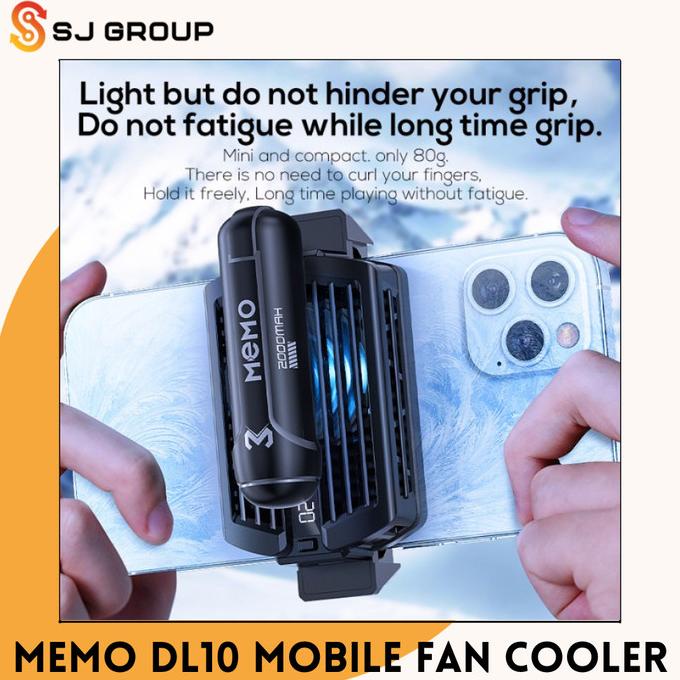 MEMO DL10 RGB Mobile Fan Cooler Phone Cooler Radiator with Battery