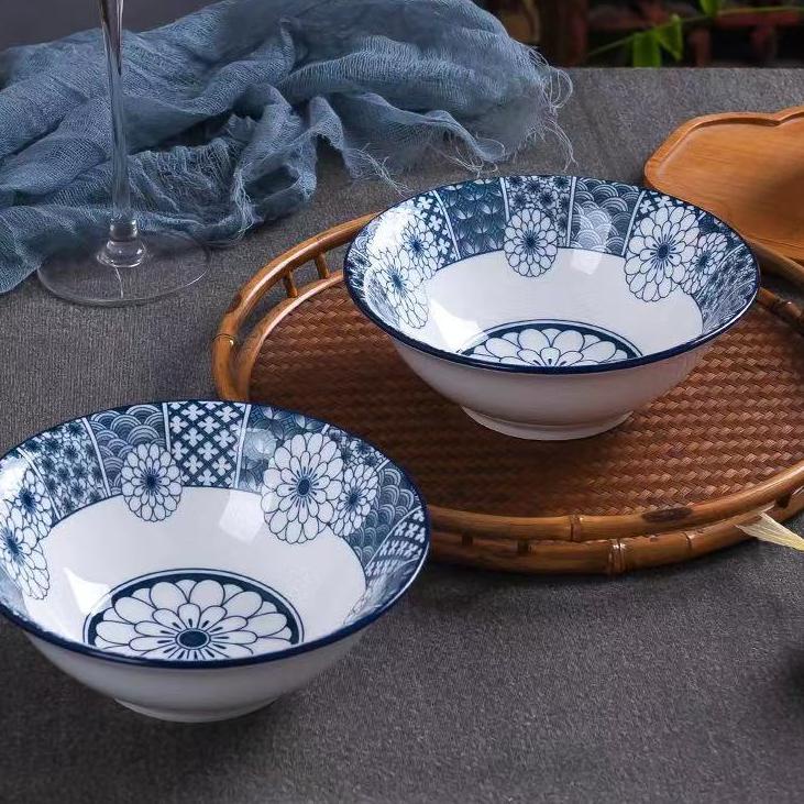 Buruan Miliki Piring Keramik Jepang Motif Blue Dream Baru