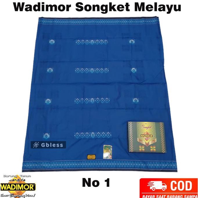 Wadimor Sarung Tenun Pria Wadimor Songket Melayu