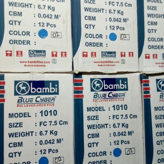 

ordner LAF folio bambi 1010/per karton, biru, hitam(gojek,grab)