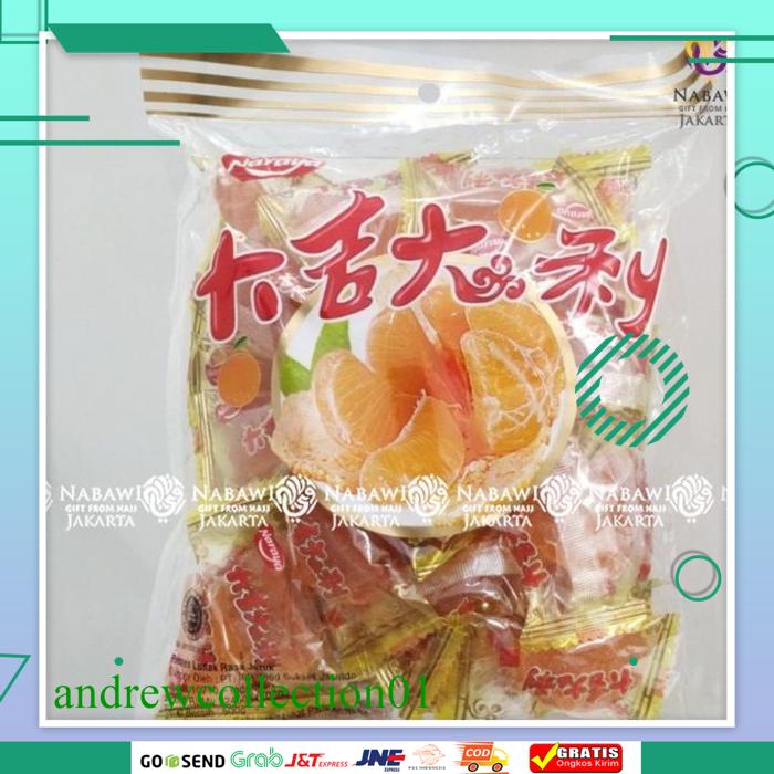 

Jelly Jeruk Naraya 500 Gr/Naraya Jelly Candy/Jely Jeruk Bahan Berkualitas Tinggi