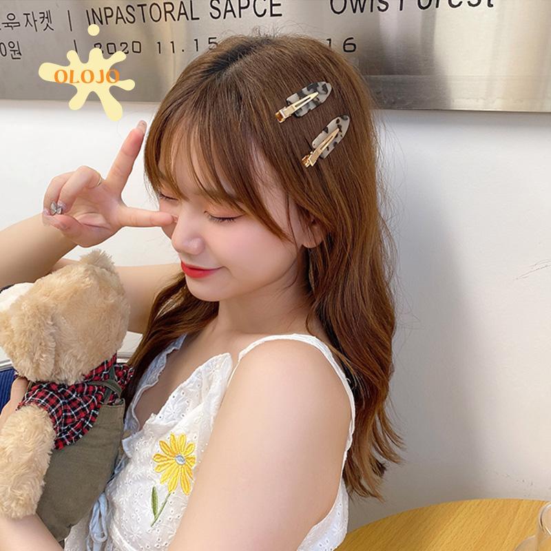 [Olojo.id] Streaming Warna-Warni Asam Asetat Jepit Rambut Temperamen Perempuan Klip Samping Super Peri Duckbill Klip
