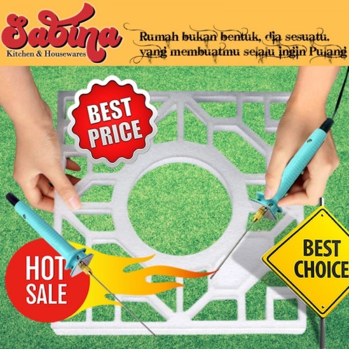 

Pemotong Pemotong Busa Gabus Polystyrene Styrofoam Cutter 15W