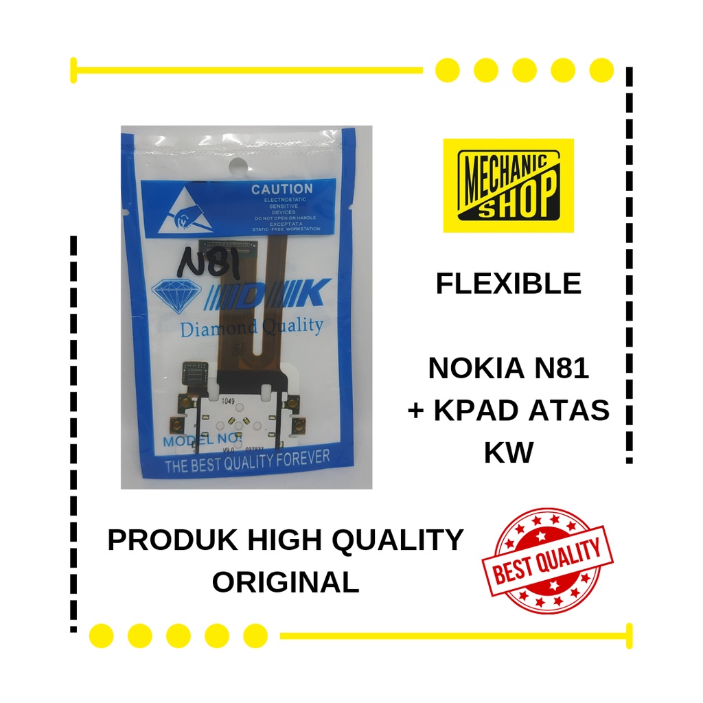 FLEXIBLE NOKIA N81 ( KW ) / INNER KPAD NOKIA N81 ( ATAS )