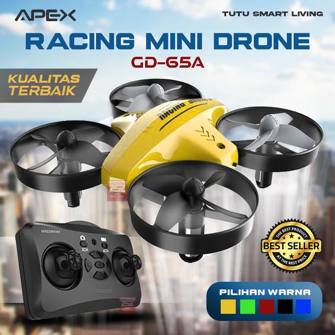 DRONE APEX Mini Racing Drone, Quadcopter Drone Mini - GD-65A murah
