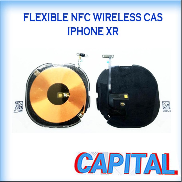 FLEXIBLE FLEXIBEL NFC WIRELESS CHARGER CAS CHARGING IPHONE XR ORIGINAL