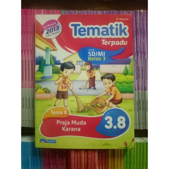 Promo Buku Tematik Terpadu Kelas 3 Sd Tema 5 6 7 8 K13 Edisi Revisi Masmedia Termurah
