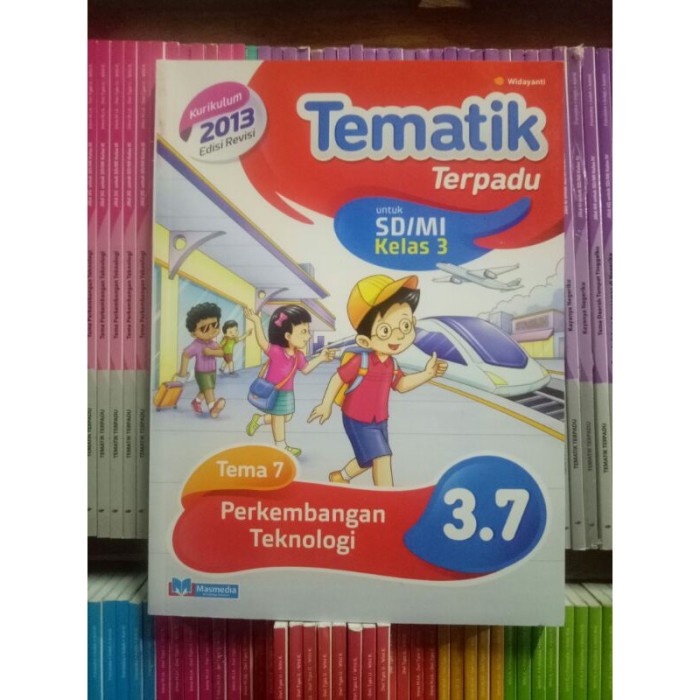 Must Have Paket Tematik Terpadu Kelas 3 Sd Tema 5,6,7,8 K13 Revisi Masmedia Termurah