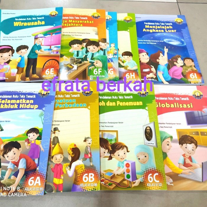 Must Have Pbt Lks Tematik Kelas 6 Sd K13 Yudistira 9 Buku Terbaru