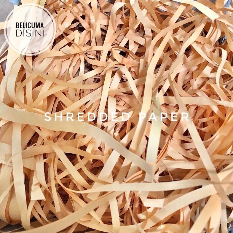 

Cuci Gudang (5 Kg) Termurah!! Shredded Paper / Kertas Cacah Serut Kawul / Isi Gift Box Filler