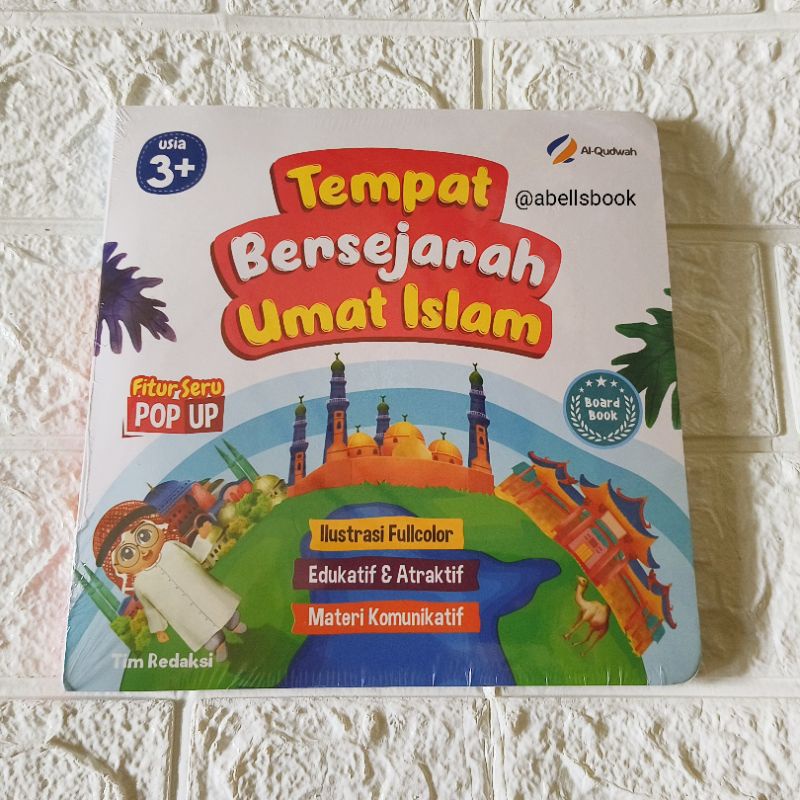 Boardbook Board Book Pop Up Tempat Bersejarah Umat Islam