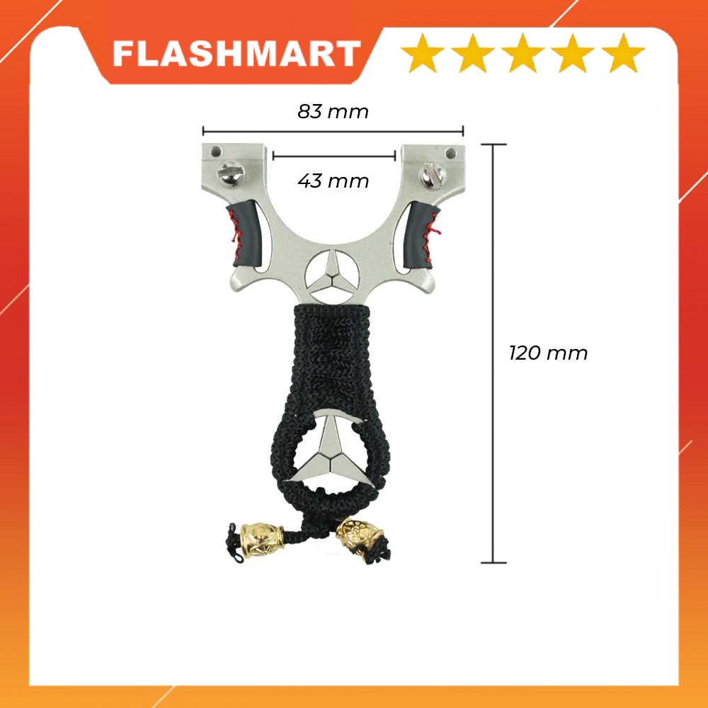 FLASHMART Ketapel Slingshot Hunting Catapult Mercedes - JH8172