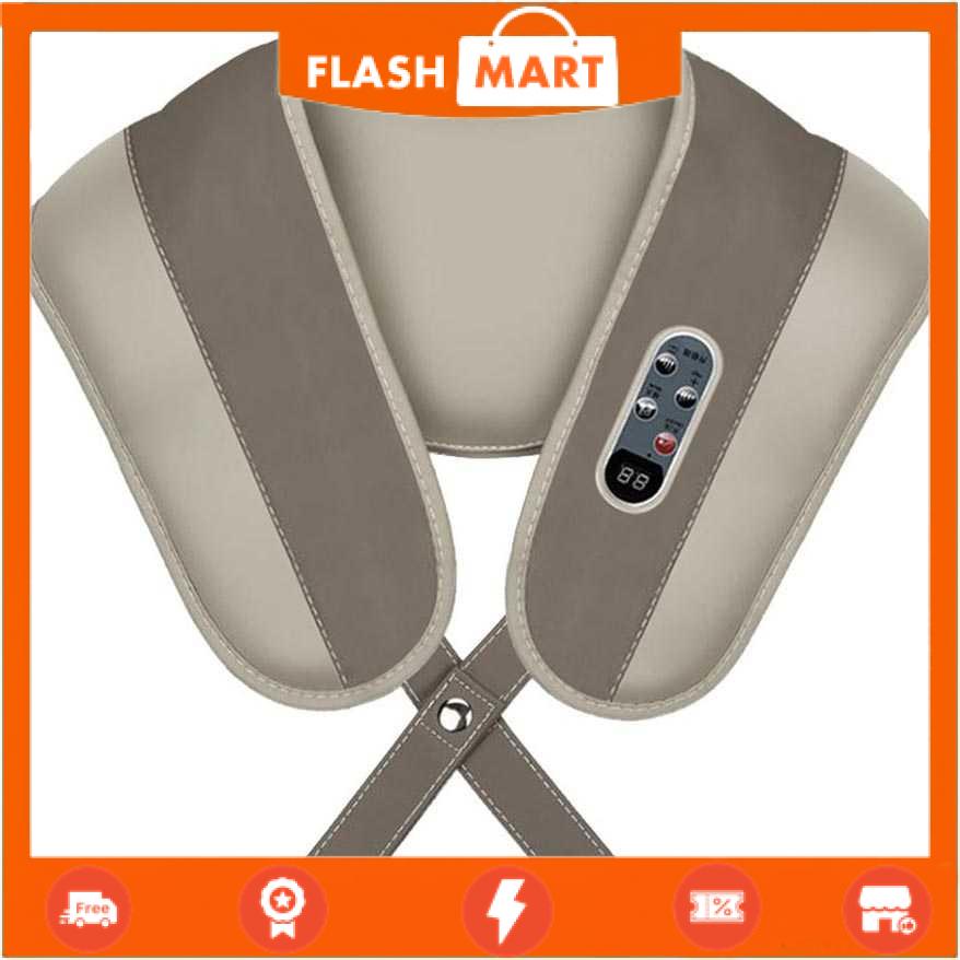 FLASHMART Alat Simulasi Pijat Elektrik Cervical Massage Shawl - QK-701