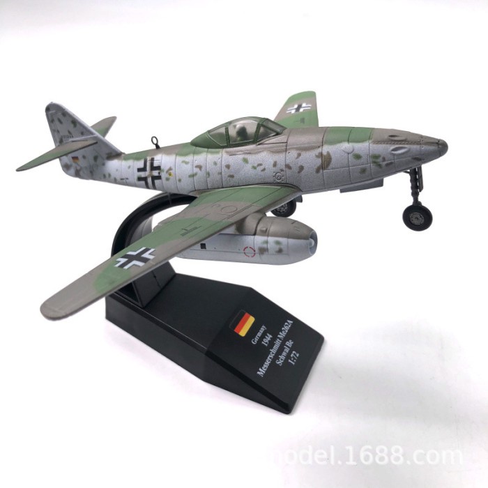Hot Sale Miniatur Model Not Model Kit Mokit Me262 Me-262 1:100 1/100 Terlaris