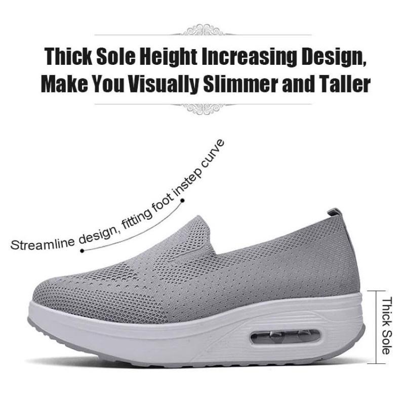 GROSIRTAS "FREE BOX" LV0075 Sepatu Sneakers Wanita Import Kanvas Sepatu Wanita Rajut