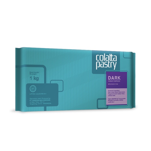

COLATTA PASTRY DARK / COKLAT BATANG 1KG DAN REPACK 200GR