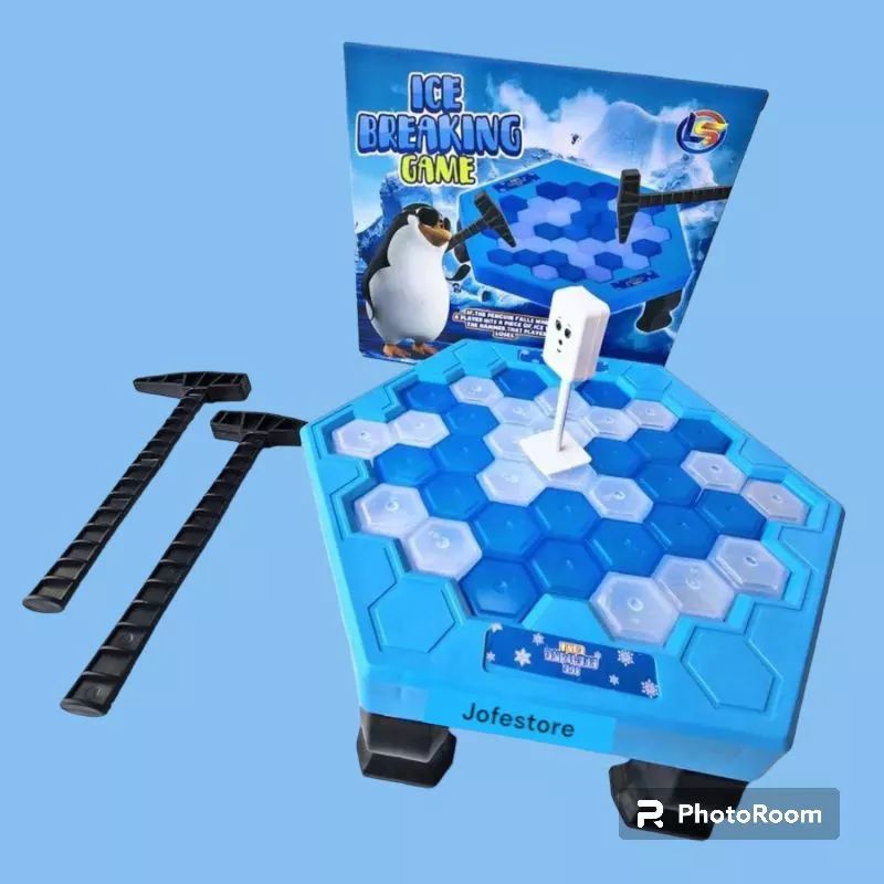 JOFESTORE88 X FerenHongXia MAINAN ANAK PENGUIN TRAP KEMASAN DUS / MAINAN SAVE PENGUIN ICE BREAKING