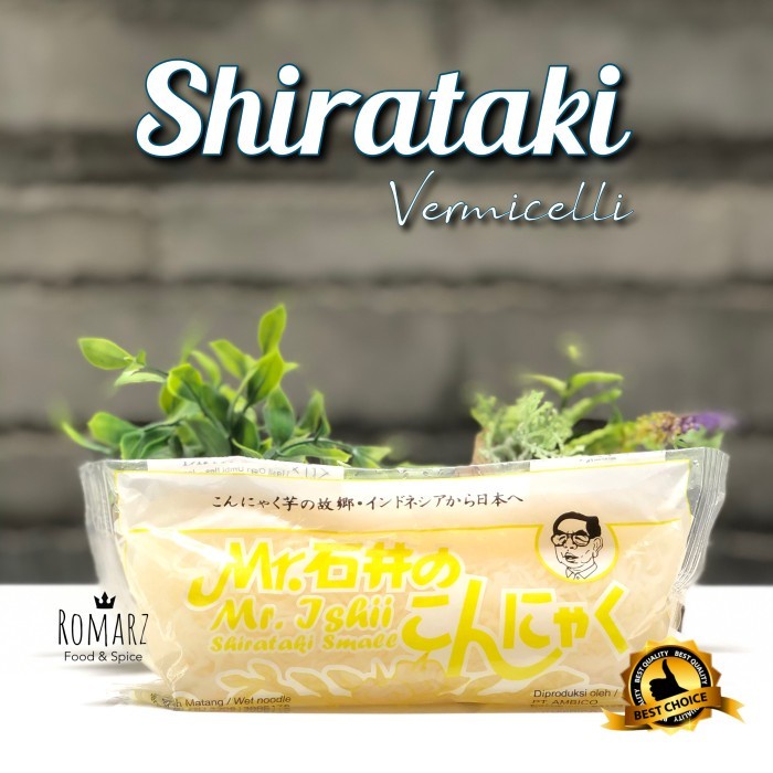 

MIE SHIRATAKI KUNING 25pcs BIHUN SHIRATAKI LOW CARBS DIET KETO 200gr
