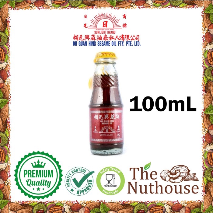 

Oh Guan Hing Sesame Oil / Minyak Wijen Nabati 100ml 300ml 600ml Halal