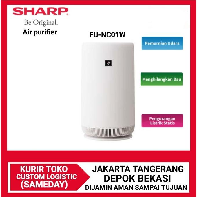 Sharp Air Purifier FU-NC01-W Plasmacluster Coverage 10 m
