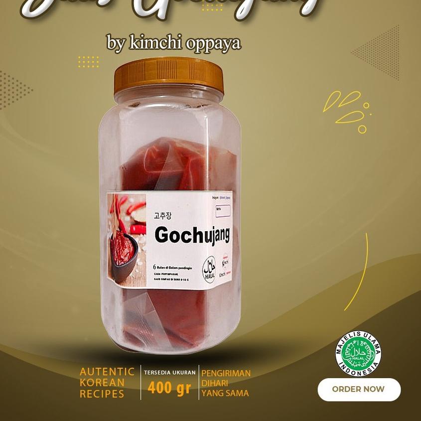 

Discount✔️[ Saus Bibimbap] Gochujang Halal 400 Gr Homemade Kimchi Oppaya