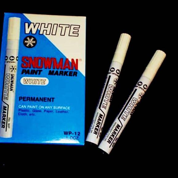 

Paling Laris Spidol Putih Snowman White Paint Marker WP 12 814✫