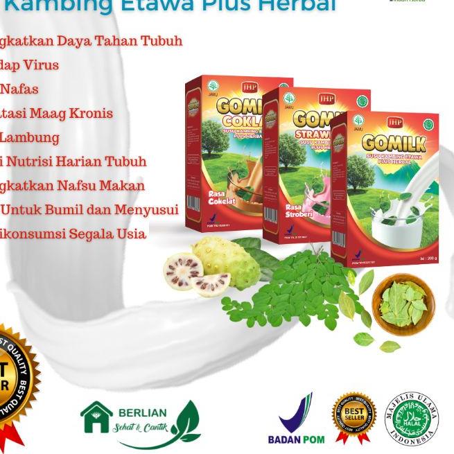 

Promo⭐Gomilk Susu Kambing Etawa Plus Herbal