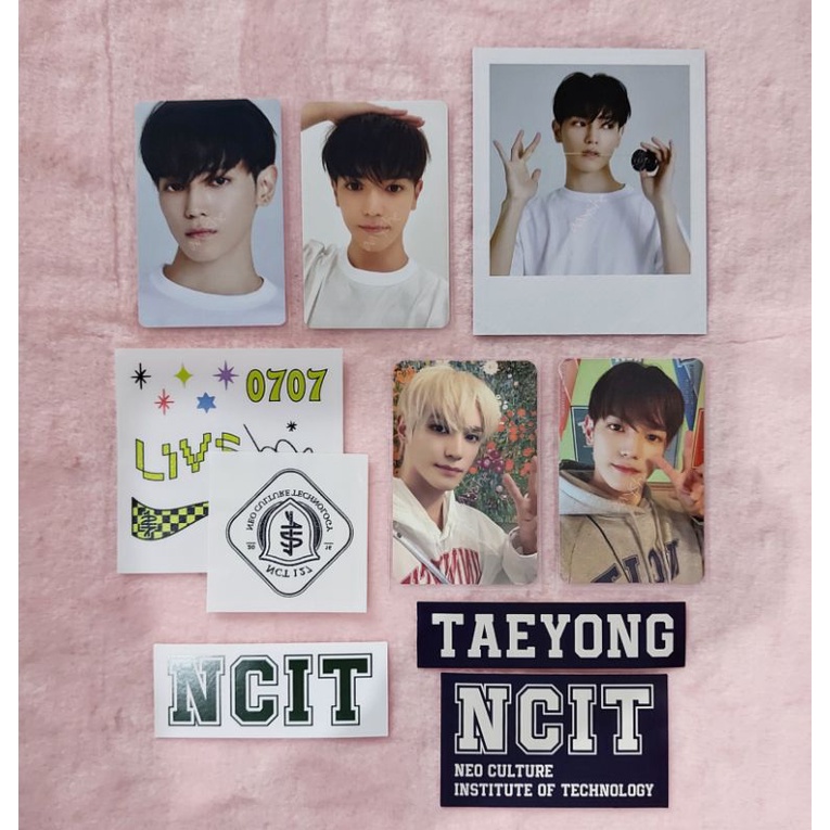 taeyong ppsg21 taeyong ar tatto smtown smcu express taeyong removable laptop deco sticker ncit