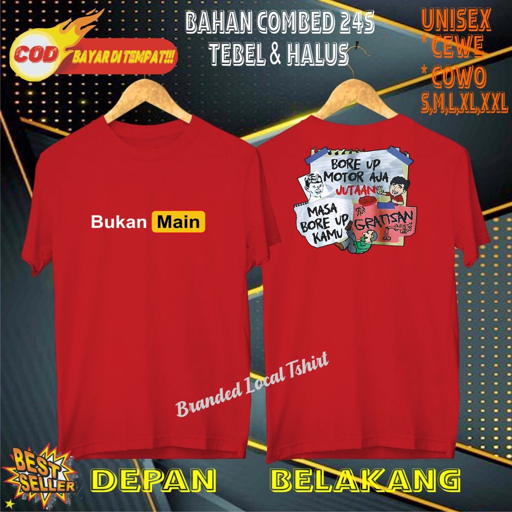 Terviral Kaos db Bmaen Bore Up Motor KAOS MURAH  Kaos Putih Hitam Kaos Terlaris No 1 Promo Diskon