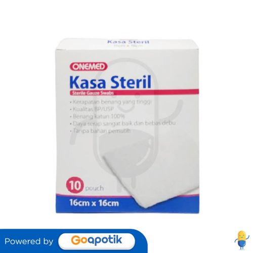 ONEMED KASA STERIL 16 X 16 CM BOX 10 PCS