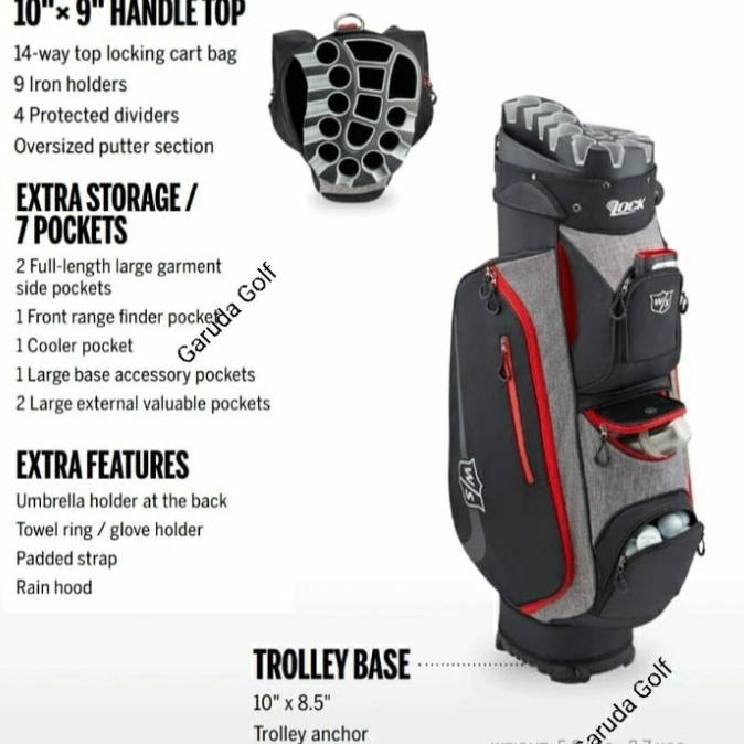 Tas Golf Wilson Lock-14 Way Divider-New & Original