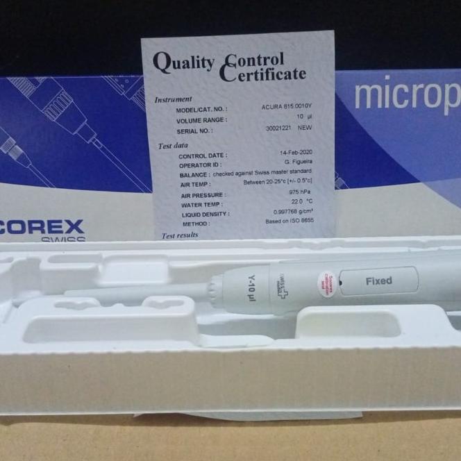 Micropipette Socorex