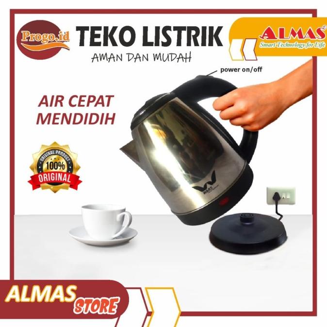 Teko Listrik Low Watt Teko Air Panas Pemanas Air Listrik Ketel Listrik Yusmadell