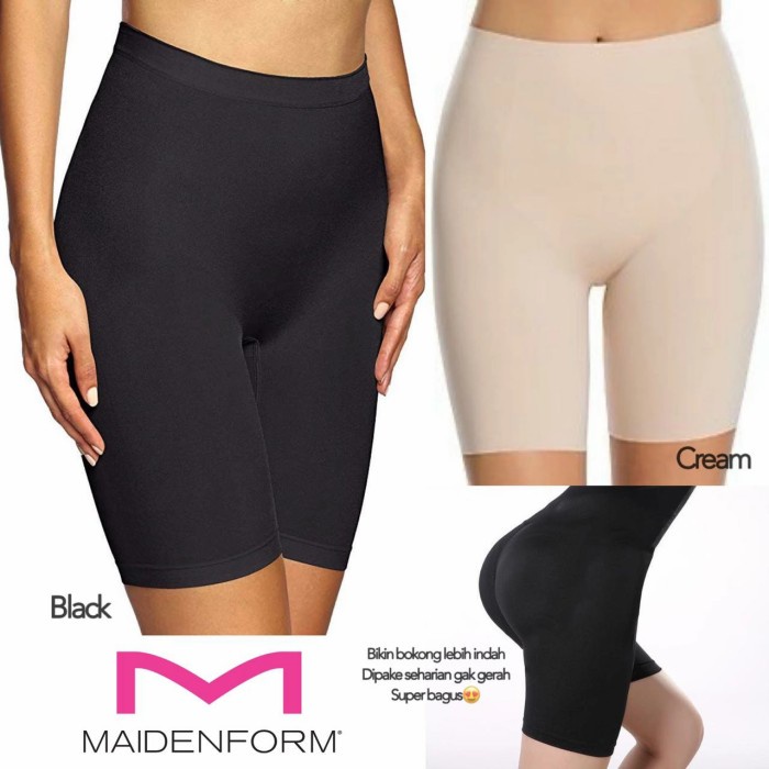 Korset Maidenform korset pant(E7Q0) Korset Pelangsing Perut Buncit Korset 3 in 1 Stagen Pengecil Per