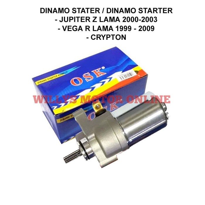 Dinamo Stater Crypton Vega R Lama Osk / Motor Stater Crypton