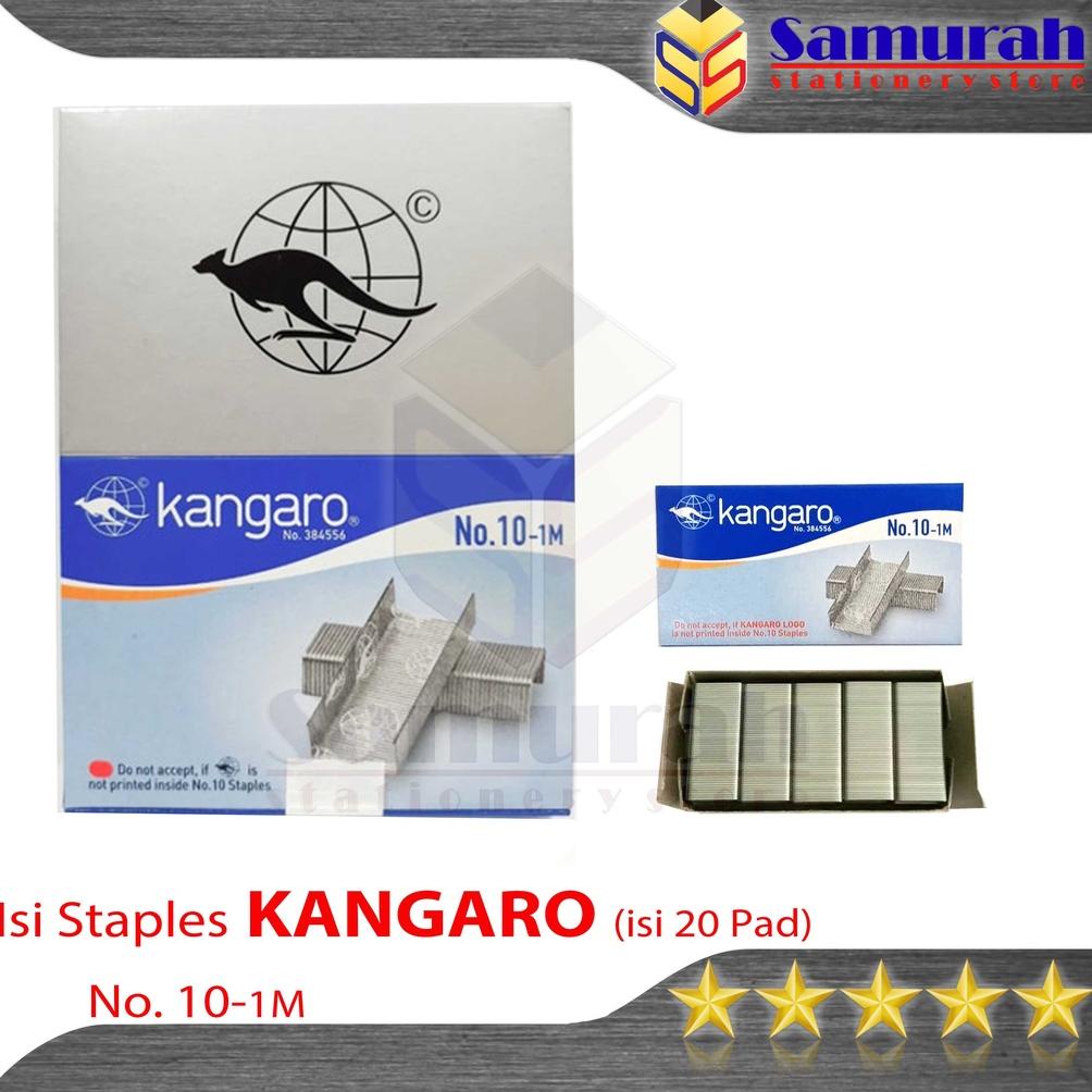 

[KODE KHLBO] Isi Staples Kangaro No. 10 M Ori / Refill Stapler no 10 - M / isi Stepler Hekter Kecil Asli Kanggaro No 10-M