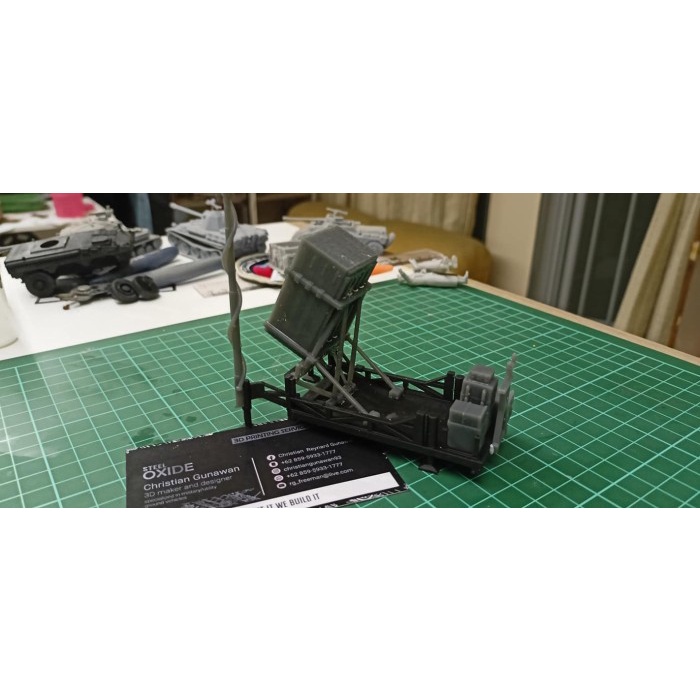 Hot Sale Miniatur Rudal Pertahanan Udara Iron Dome Terlaris